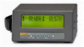 Fluke 1529-R-156 Chub-E4 Thermometer with 4 PRT/Thermistor Inputs-