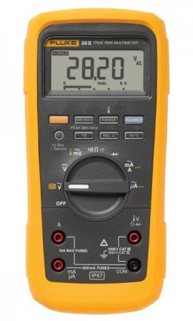 Fluke 28-II TRMS Industrial Multimeter with IP67 Rating-