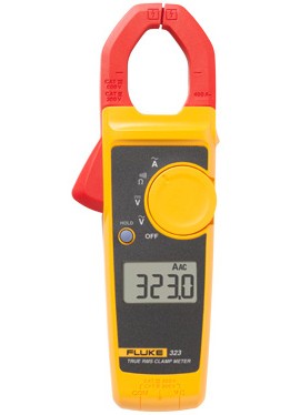 Fluke 323 True RMS Clamp Meter, 400 A-