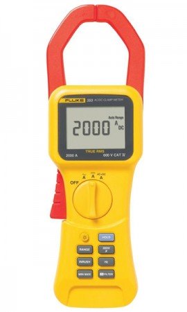 Fluke 353 True RMS Clamp Meter, 2000 A-