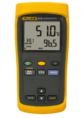 Fluke 51-II Single Input Digital Thermometer-