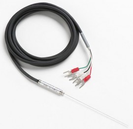 Fluke 5622-10-I Fast Response Platinum Resistance Thermometer (PRT) with INFO-CON for 1521/1522 Models, 0.04in, 6ft Lead-