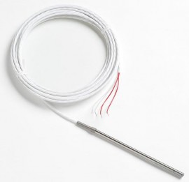 Fluke 5623B-6-B Precision RTD Freezer Probe with Bare Wire, 6 x 0.25in, -100 to 156&amp;deg;C-
