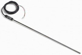 Fluke 5626-20-M Secondary Standard Platinum Resistance Thermometer (PRT) with Mini Banana Plugs, 20in, 100&amp;Omega;-