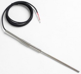 Fluke 5627A-6-B Precision Thermometer/RTD Temperature Probe with Bare Wire, 6 x 0.19in, -200 to 300&amp;deg;C-