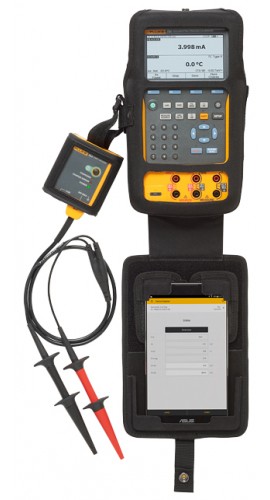 Fluke 754/154 BU Documenting Process Calibrator with HART communicator and rugged case-