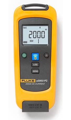 Fluke A3003 FC Wireless DC Current Clamp Meter, 2000 A-