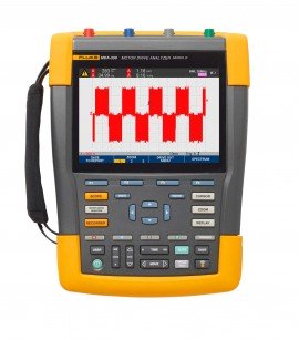 Fluke MDA-550-III Motor Drive Analyzer, 4 channel, 500 MHz-