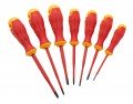 Fluke IKSC7 Insulated 7 Unit Screwdriver Kit, 1000 V-