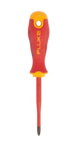 Fluke IPHS2 Insulated Philips Screwdriver #2, 4", 1000 V-