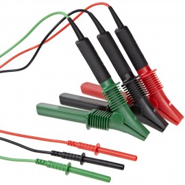 Fluke TLK1550-RTLC Integral Test Lead &amp;10 KV Clamp-